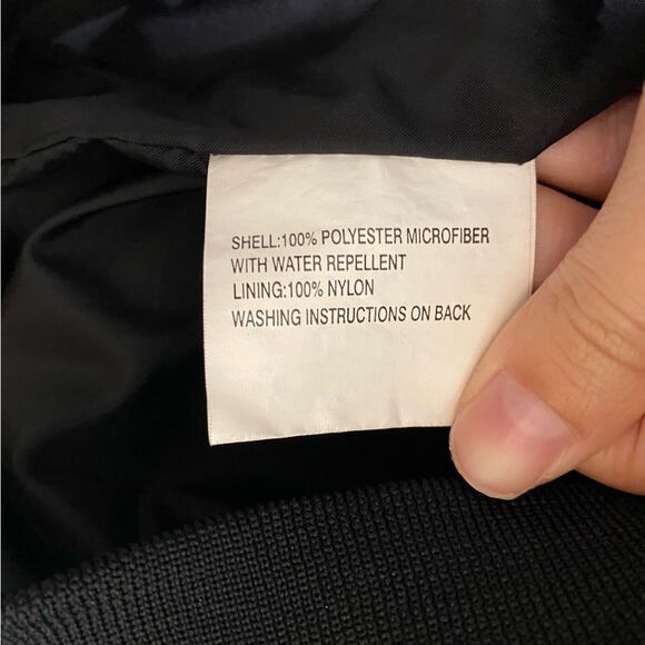 Vintage Tartan Windbreaker Half Button Up Sweater Jacket Mens Size XL Black - Picture 7 of 10